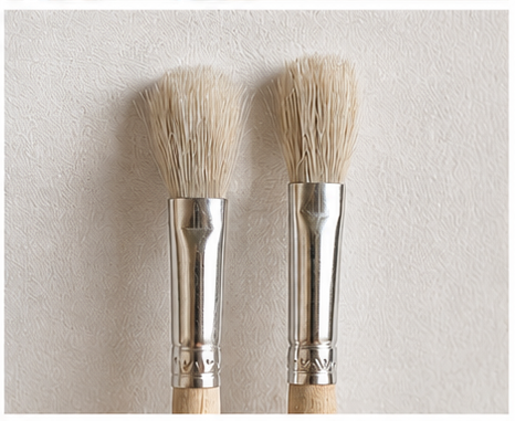 Ziegenhaarpinsel – 2er-Set
